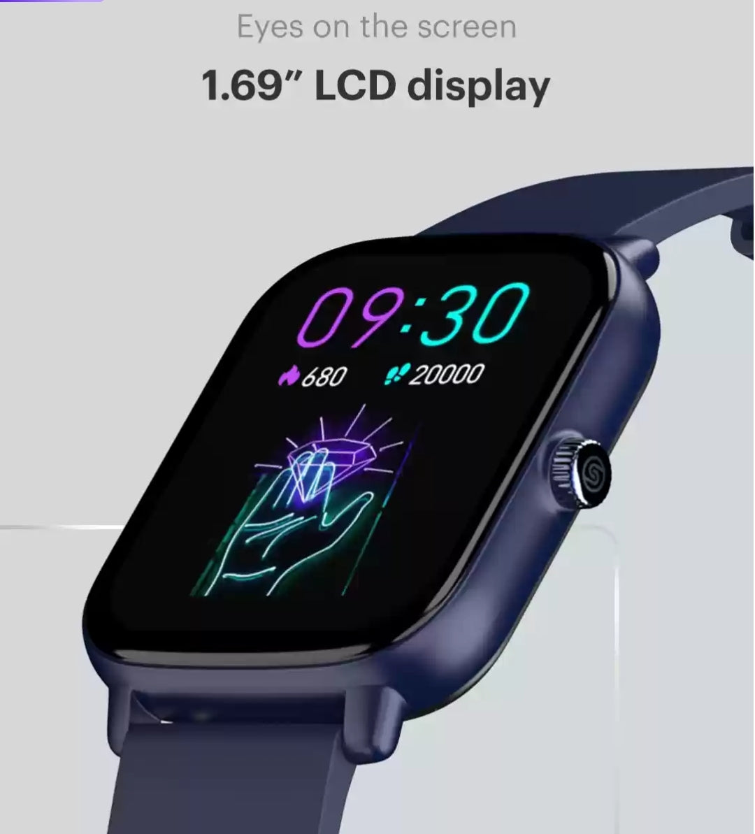NOISE Colorfit Icon Buzz Sleep Monitor With Voice Assistant Bluetooth Calling Smartwatch.