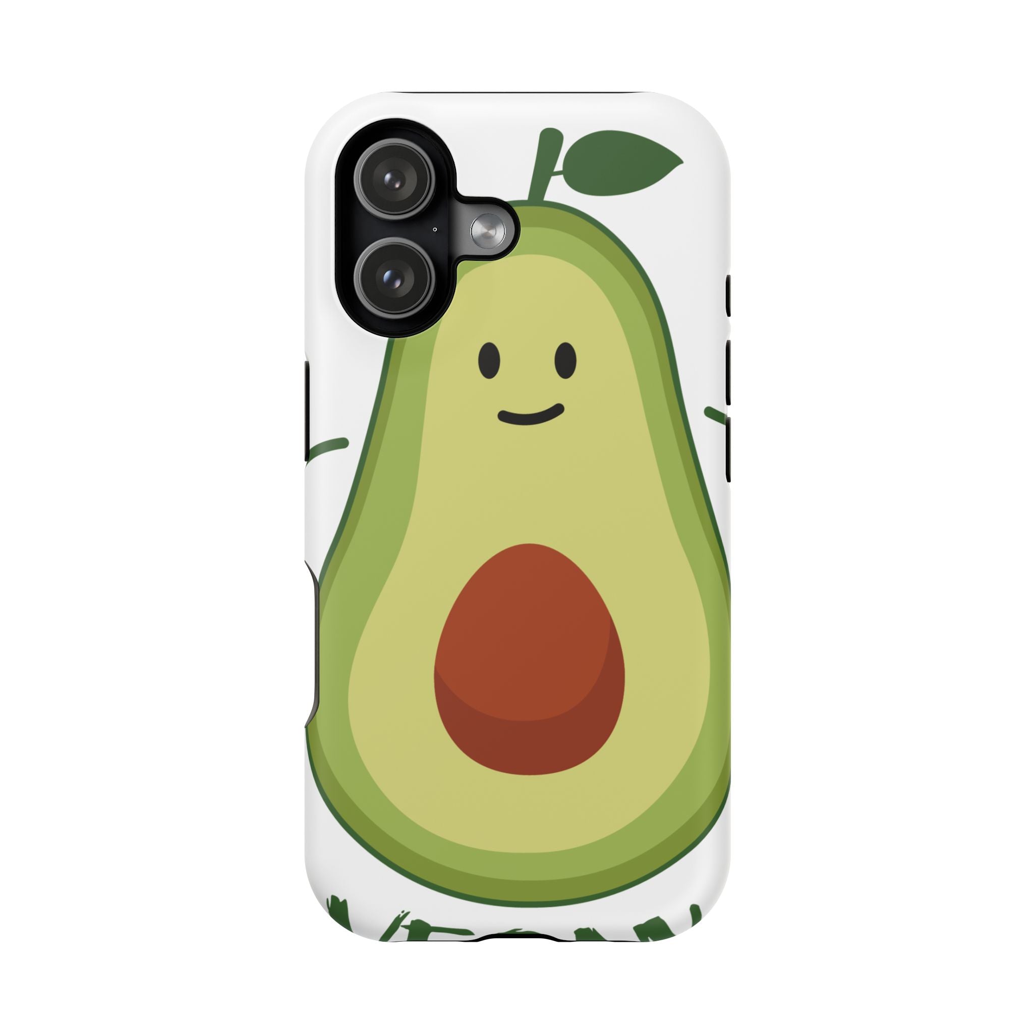 Fun Avocado Phone Case, Cute Avocado Case, Impact-Resistant Cases, Avocado Lover Gift, Smoothie Enthusiast Accessory, Quirky Phone Cover