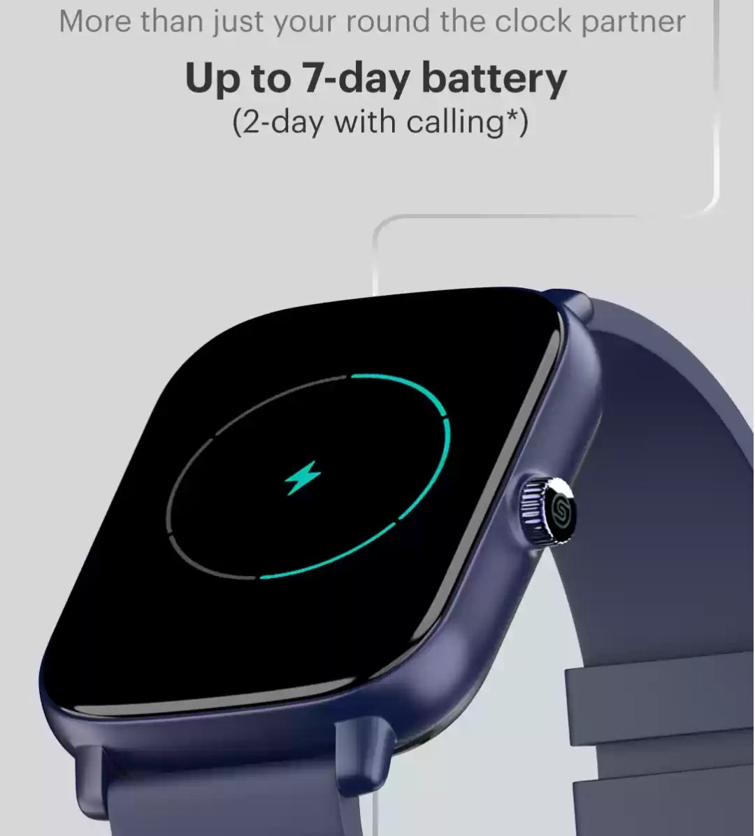 NOISE Colorfit Icon Buzz Sleep Monitor With Voice Assistant Bluetooth Calling Smartwatch.